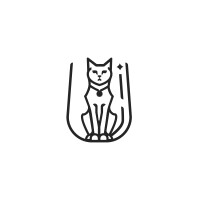 The Cat in the Glass logo