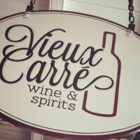 Vieux Carre’ Wine and Spirits logo