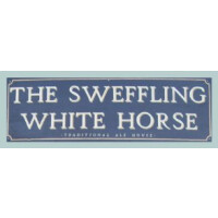 Sweffling White Horse logo