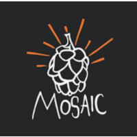 Mosaic craft beer pub logo