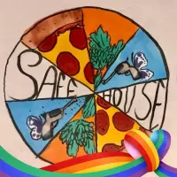 Safe House Saloon logo