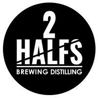 2 Halfs Brewing & Distilling logo