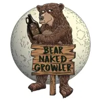 Bear Naked Growler logo